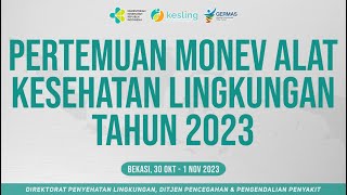 31102023 Pertemuan Monev Alat Sanitarian Kit Tahun 2023 [upl. by Vitus260]