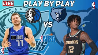 DALLAS MAVERICKS VS MENPHIS GRIZZLIES DEC3 NBA GAME [upl. by Abijah]