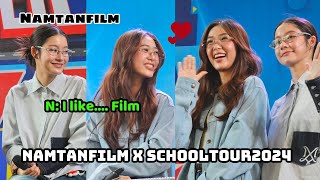 NAMTANFILM X SCHOOL TOUR 2024 MOMENT 🎞️🍊✨ [upl. by Annahgiel]