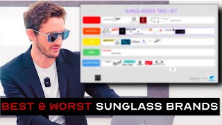 The Sunglasses Tier List  BEST Brands of 2024 RATED [upl. by Gianina550]