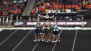 20151107 VHSL 4A Competition Cheer  Kettle Run  Round 2 [upl. by Eulalie]