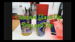 Toddy Tackles  Compare Plasti Dip Spray and Dip [upl. by Ellatnahc]