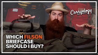 Which Filson briefcase should I buy Comparing Filsons top 3 briefcases [upl. by Oiziruam272]