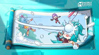 Vida de Reclusión — Pelea de Bolas de Nieve  Mini Animación de Suyou  Mobile Legends Bang Bang [upl. by Pals]