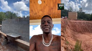 Boosie say he’s building a all glass house with four floors amp Batman mansion on his property [upl. by Doownil]