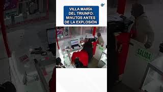 Villa María del Triunfo Minutos antes de la explosión vmt primax bomberos explosion [upl. by Gothar]