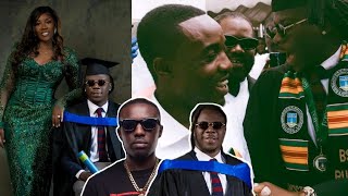 Stonebwoy graduates from GIMPA Criss Waddle reveals the actual reason he attended the graduation [upl. by Chace]