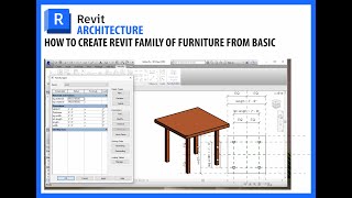 REVIT family basics [upl. by Ydnam355]