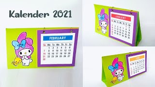 Cara Membuat Kalender Meja [upl. by Wynne]