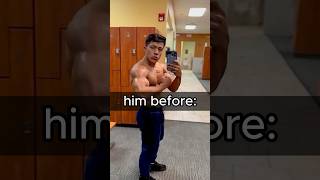 he lost all his muscle 🤯 workoutmotivation gymlife discipline [upl. by Nilahs322]