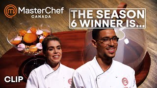 The Winner of MasterChef Canada Season 6  MasterChef World [upl. by Niwled524]