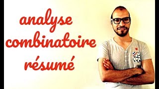 Probabilité 7  analyse combinatoire résume  s2lafac adnantaalim [upl. by Enimsaj]