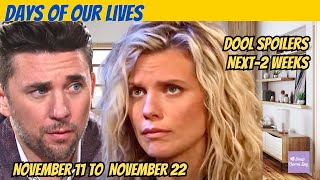 Days Of Our Lives 2Week Spoilers Nov 1122 Cat amp Chad’s Risky Move amp Avas Crush dool days [upl. by Odlaumor]