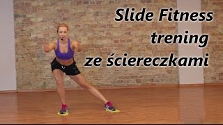 Slide Fitness  trening ze ściereczkami TreningFitnesscom [upl. by Annadiane]