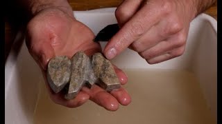 Beginner Soapstone Carving Bison How To Tutorial Great for all ages [upl. by Ioab]