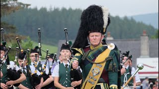 Dufftown Highland Games July 2024 Filmed in Slow Motion Fuji XT3 120 frames per second [upl. by Llennahs]