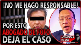 Abogado advierte el final de Fofo Márquez Y DEJA EL CASO ¡Yo no me hago responsable [upl. by Krys]