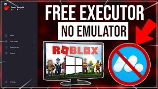 NO EMULATOR How To Exploit Roblox PC For FREE  Roblox Free Roblox ExecutorExploit [upl. by Aianat152]