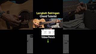 Langkah Seiringan Exist  Original Key E Minor Guitar Chord Tutorial amp Lirik guitarchords [upl. by Tomkins]