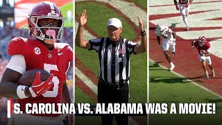 EPIC FINAL 2 MINUTES of South Carolina vs Alabama was a Rollercoaster 🤯🍿  ESPN College Football [upl. by Naresh]