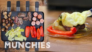 How To Make A Cheesy Raclette Dinner Spread [upl. by Jarred]