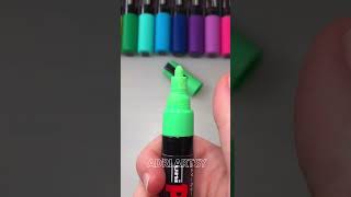 Drawing BUT on a KEYBOARD with Posca Markers 7 for 7UP Part 27 shorts [upl. by Casia]