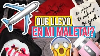 Que llevo en mi maleta de viaje  Tips para hacer maletas ✈️👜 Jackie Hernández [upl. by Thornton]