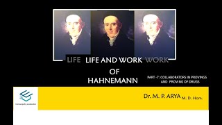 HAHNEMANNS LIFE AND WORK PART7 [upl. by Lymann]