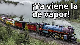 Un tren a vapor viene a México y te cuento donde y cuando puedes verlo [upl. by Ahsei]