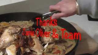 KEKAS OVEN  Jamie Olivers  Roast Chicken Vegetables amp Couscous [upl. by Hines317]