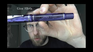 Gioia Alleria Fountain Pen Review [upl. by Wendelina39]