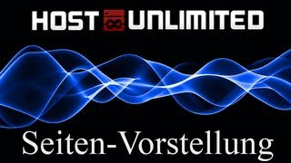 Tutorial  Vorstellung  HostUnlimited  Günstige und Stabile MC Server und noch mehr [upl. by Pears]