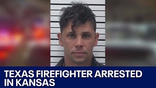 Georgetown firefighter arrested in Kansas for holding 6 people hostage  FOX 7 Austin [upl. by Mairem121]