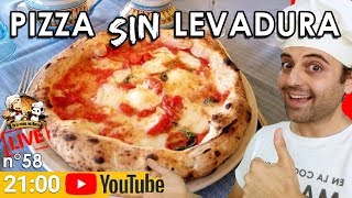 Pizza SIN levadura 🍕 directa n°58 Cocina Con Marco ✅ [upl. by Sotos]