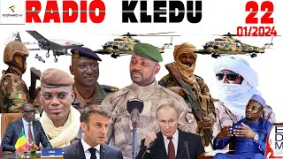 La Revue de Presse de la RADIO KLEDU du 22 JANVIER 2024 [upl. by Nellir214]