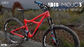 2017 Ibis Mojo 3 Test Ride amp Review [upl. by Inail923]