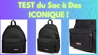 Découvrez le Sac à Dos Iconique EASTPAK PADDED PAKR  Parfait pour lÉcole et le Quotidien [upl. by Atsillac133]