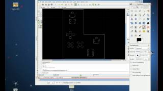 Using LibreCAD to Produce a Unicenta Table Plan [upl. by Nyram]