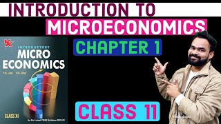 Introduction to Microeconomics  Class 11  Microeconomics  Chapter 1  Commerce guruji  Trjain [upl. by Hanny]