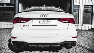 Audi RS3 Limousine 2017 Sound Teil 1👍Audi RS3 Sedan👍Active Valve Klappensteuerung Cete Automotive [upl. by Boycie]