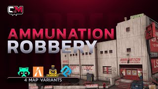 Ammunation Robbery Default Gabz K4MB1 amp FM  FiveM Script ESX QBCore amp QBox [upl. by Nnylannej457]