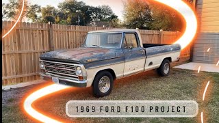 1969 F100 Crazy custom frame coyote swap build [upl. by Yrrag]