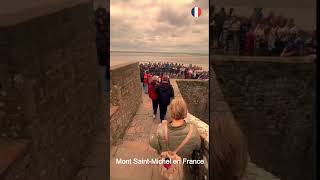 🌍 Découvrez la magie du Mont SaintMichel  🏰🇫🇷 MontSaintMichel VoyageFrance shorts [upl. by Som]