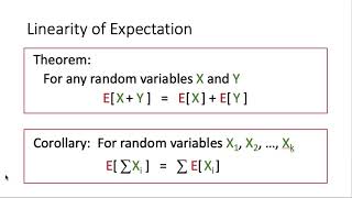 Lecture042 Random Variable and Expectation [upl. by Docila]