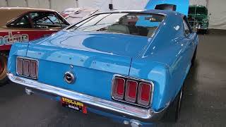 Grabber Blue 1970 Boss Mustang 429 Fastback [upl. by Bevon]