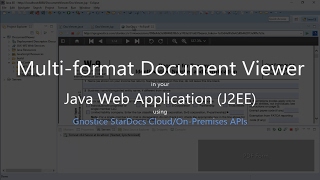 How to display PDF and Office documents in your Java Web Application J2EE using StarDocs [upl. by Qifar]