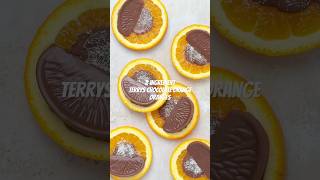 2 Ingredient Terrys Chocolate Orange Oranges christmasdessert chocolate 2ingredients foodshorts [upl. by Vinni]