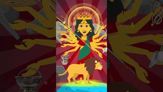 Mahalaya 2023  Durga pujo 2023  mahalaya juddho  debiboron  Bangla Cartoon Box [upl. by Yffub]