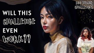 Can You Handle This Digital Painting Challenge 😭 Ive NEVER Painted A Portrait Like This [upl. by Herzog]