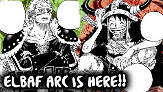 STRAW HATS ARRIVE ON ELBAF  One Piece Chapter 1127 Review [upl. by Adaner]